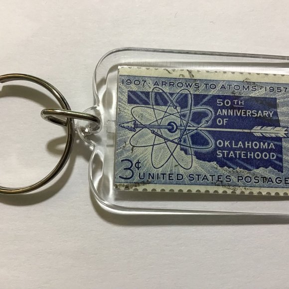 State Keychain: Arkansas, Arizona, New Mexico, Oklahoma, Texas South Region 4/10 - Picture 3 of 10